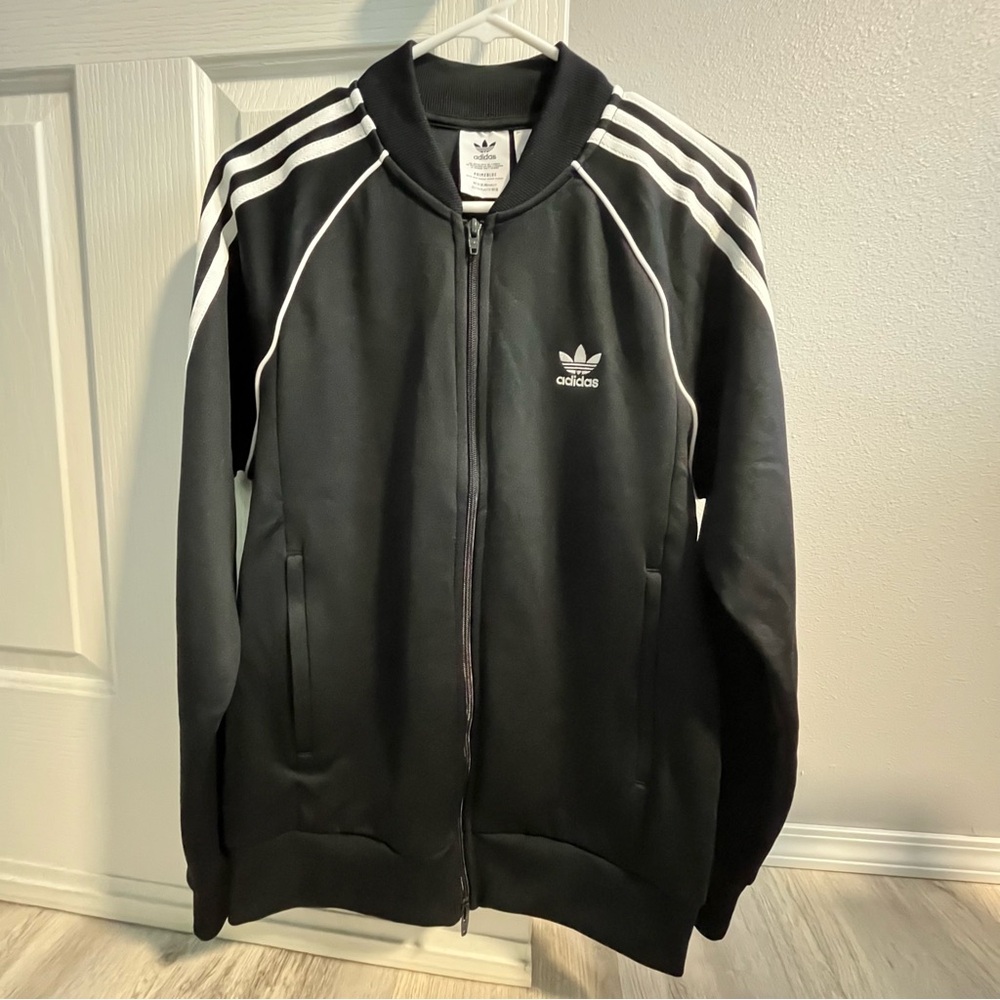 Adidas Superstar Track Jacket Black